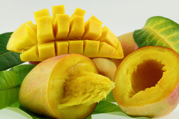 nature morte avec des mangues