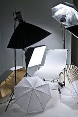 Fototapeta premium Photostudio equipment