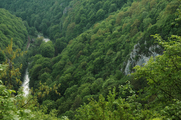 Fototapeta na wymiar Głębokie doliny. Vadu Crisului wąwóz, Transylwania, Rumunia