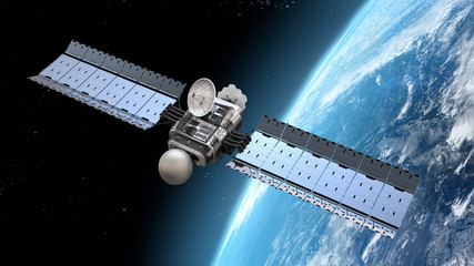 modern satellite - 29236620
