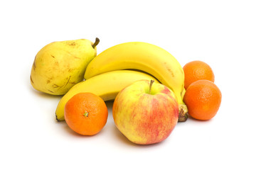 fresh various fruits