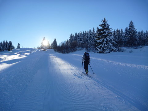 SKI DE RANDONNEE. COMBLOUX