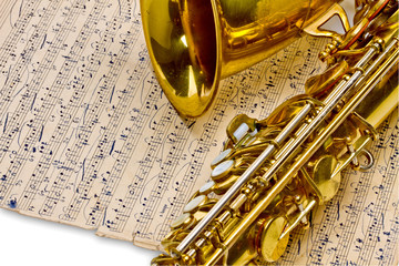 Naklejka premium sax
