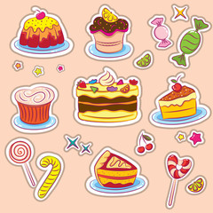Multicolored Stickers