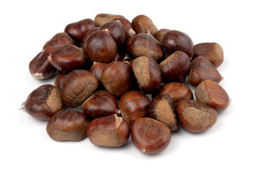 Chestnuts background