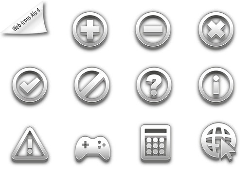 webicon set alu 4