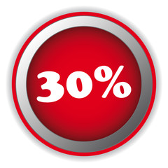 30 PERCENT ICON