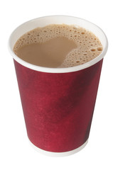 Coffee cup. Isolated