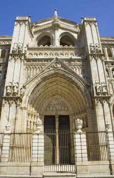 Puerta del Perd&oacute;n. Catedral de Toledo
