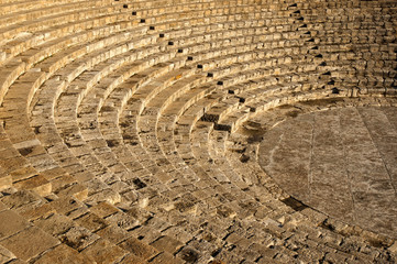 The fragment of ancient theatre Amphitheatre