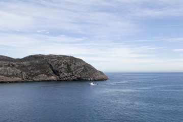 Fototapeta na wymiar Newfoundland harbour entry