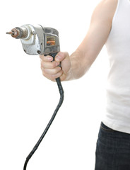 Tool Man with a Drill