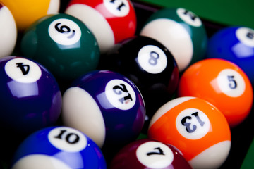 Billiard balls