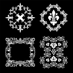 vintage wine ornaments