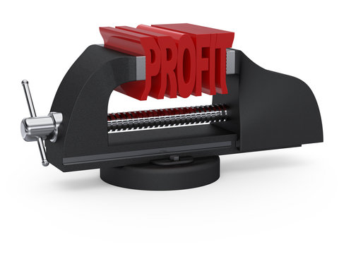 Table vise squeezing profit