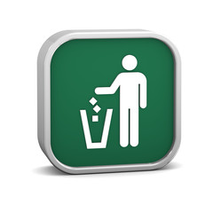 Litter Disposal Sign