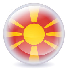 Obraz premium Macedonia Crystal Ball Icon