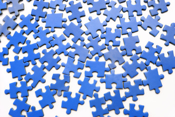 Blue puzzle