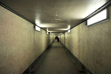 pedestrian tunnel