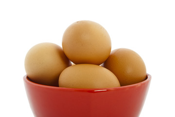 brown eggs