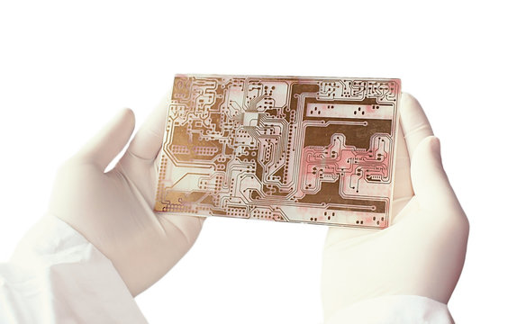 Make an electronic circuit