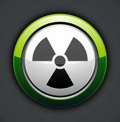 icône radioactif