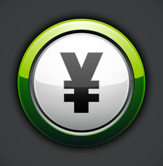 Obraz premium icône yen