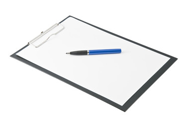 Clip Board With Paper