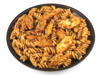 Chicken with Fusilli Pasta Salad