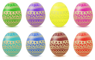 Colorful Vector Easter Egg