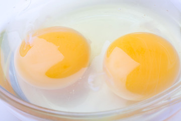 raw eggs