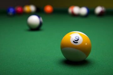 Billiard game
