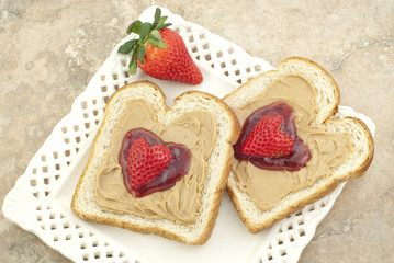 Valentines Peanut Butter And Jelly