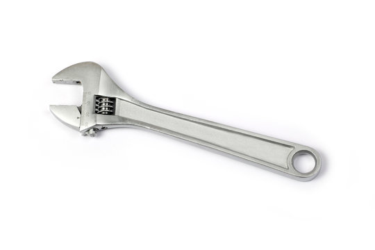 cl&eacute; &agrave; molette sur fond blanc