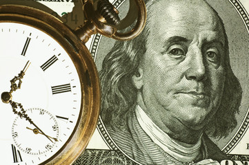 Time and Money concept image