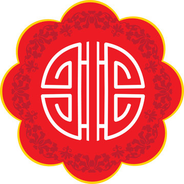 chinese traditional round lace