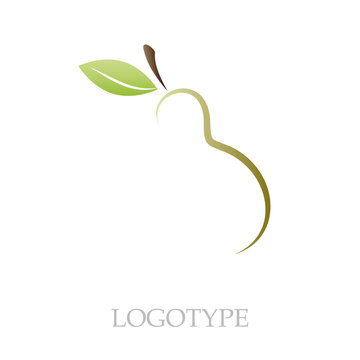 Logo pear # Vector