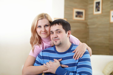 Fototapeta na wymiar couple in love together