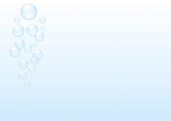bubble light blue