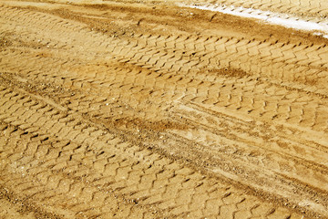 Print  road  sand