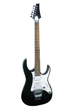 yellow guitar