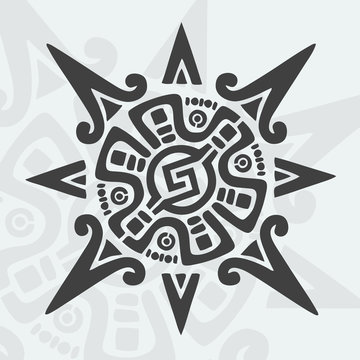 Mayan Design Symbol