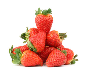 strawberry pile