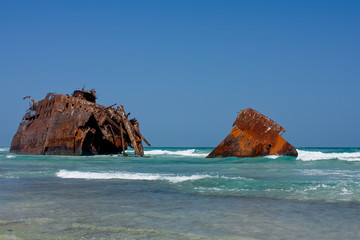 Shipwreck on Boa Vista