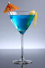 Cocktail blue.