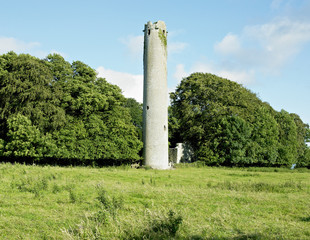 Fototapeta na wymiar Kilree Monastic Site, County Kilkenny, Ireland