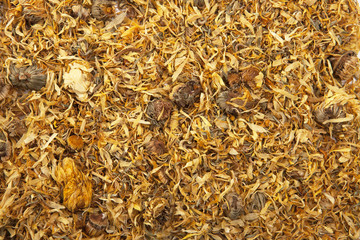 calendula tea background