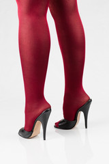 Beine und Highheels
