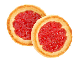 Fototapeta na wymiar Cookies with jelly