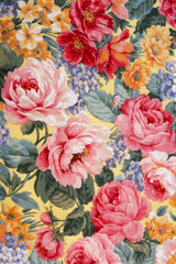 Floral Fabric 01